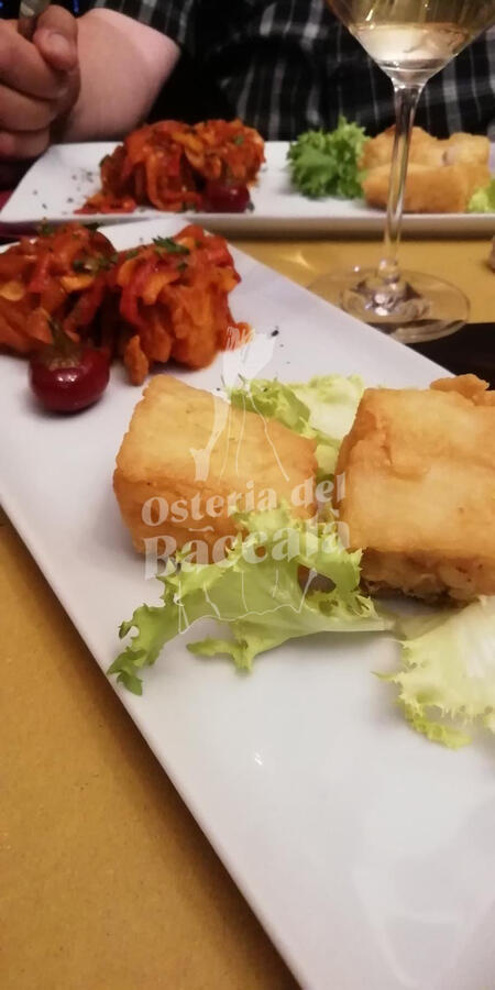 Bocconcini di baccalà fritto e Antivirus Bocconcini di baccalà fritto e Antivirus osteria del baccalà