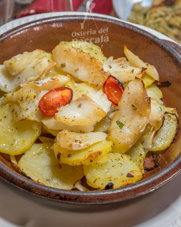 Baccalà arracanato Baccalà arracanato osteria del baccalà